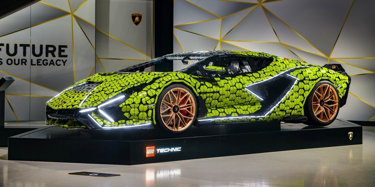 This full-scale Lego Lamborghini Sián FKP 37 is made up of more than 400,000 bricks. bit.ly/3vFApWb #ThrowbackThursday