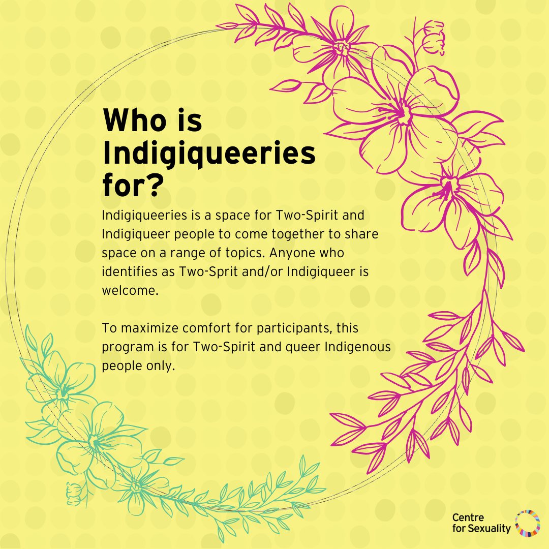 Indigiqueer and Two-Spirit folks: Join us for our April edition of Indigiqueeries on Monday the 15th! ⁠ To maximize comfort for participants, this program is for Two-Spirit and queer Indigenous people only.⁠ ⁠ More info and signup is at eventbrite.ca/e/830462655157 #yyc #yycevents