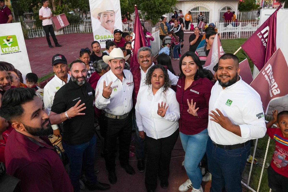 LennethNevarez's tweet photo. 🙋🏻‍♀️ ¡Gran arranque de #Morena! 🚀 Iniciamos campaña en mi tierra y con mi gente en #Cuencamé. Plan C, voto masivo por MORENA ♥️ 
Es momento de trabajar juntos por un Distrito #14 https://t.co/nlkq0EalSg