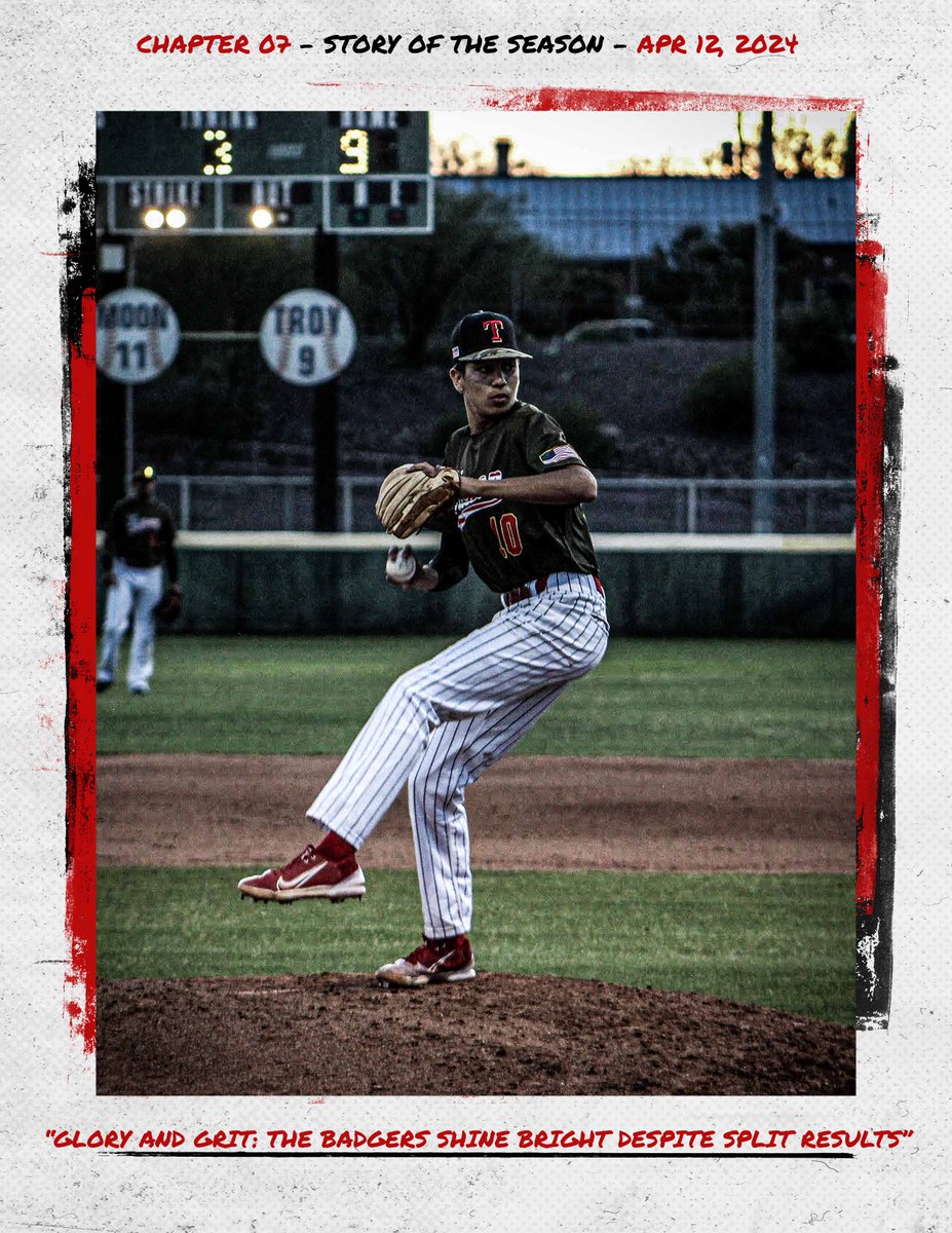 We can't stop thinking about the @TucsonBadgers 16-1 victory over The Rangers🏅Hard work pays off!💪Good luck tomorrow against West Point‼️ Until then, keep up with the team by checking out their latest Story of the Season article here: storyoftheseason.com/tucson-baseball