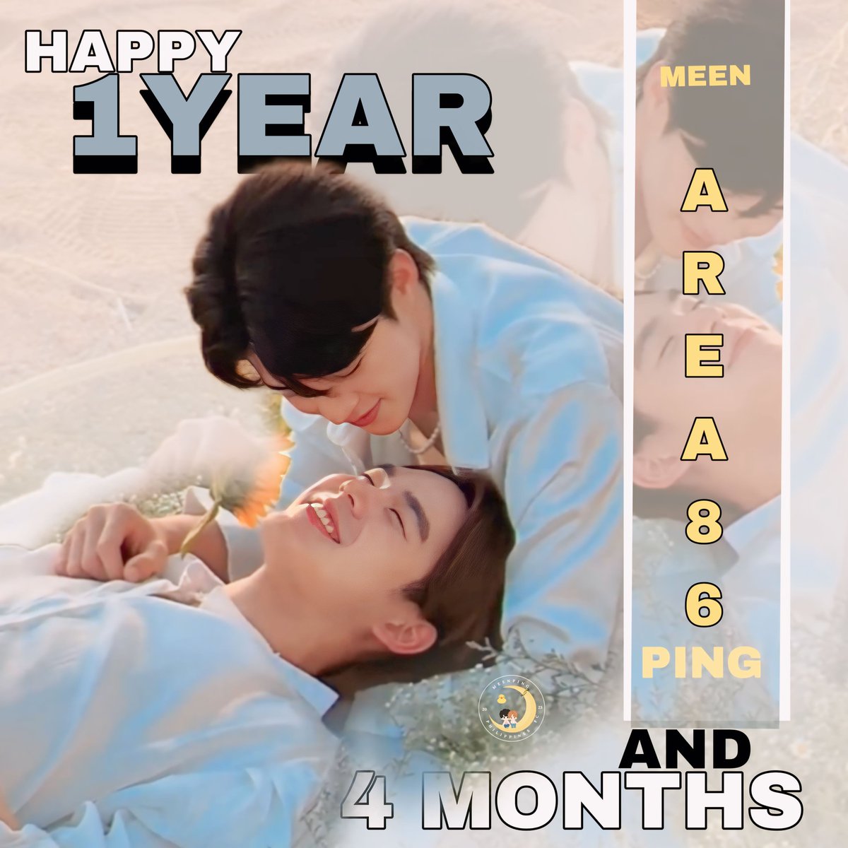 MeenPingPhFC's tweet photo. Keep the gentle love and support they both deserve coming everyone! Area86 through thick and thin, let's stick together more even longer🤍

#PingKrittanun #Meennicha8 #TalingPing #Formoon #mpphfc #meenpingph 

#1Y4MofArea86 https://t.co/NqeA4Z3Ano