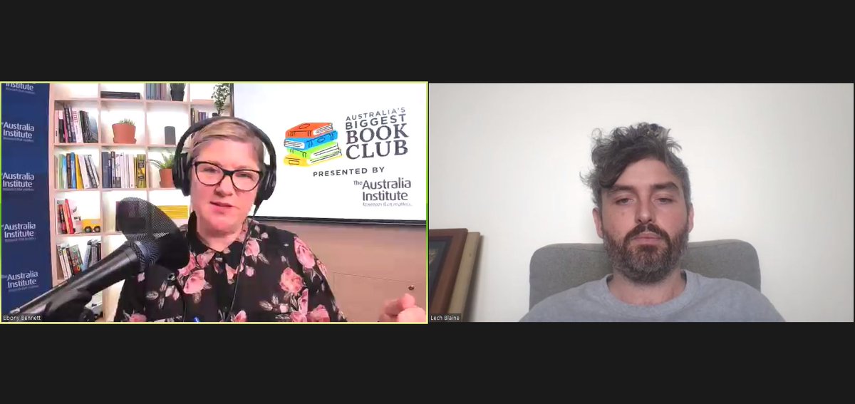 And that’s a wrap - thanks for joining us! Fantastic to have @lechblaine on our webinar, talking Peter Dutton’s Strongman Politics w/@ebony_bennett. #auspol We’ll post the full recording soon – and remember, you can sign up for our upcoming webinars here: nb.tai.org.au/webinar_series