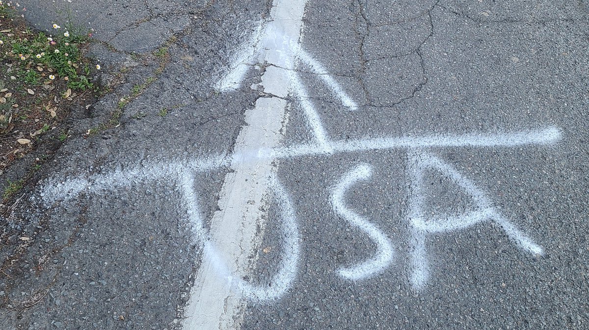 You have the legal right to make any utility company spray paint the name of our great nation for free. #PatriotsUnite
