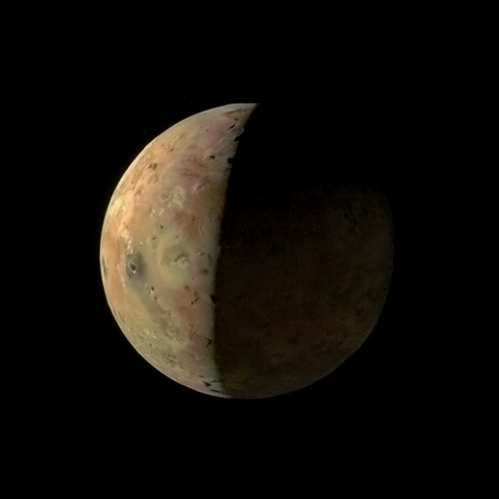 On April 9th, Juno flew by Io, moon of Jupiter, the last close flyby in the current mission extension, though there will be some distant ones. The images are truly spectacular, although it is bittersweet to not be looking forward to the next set of images.