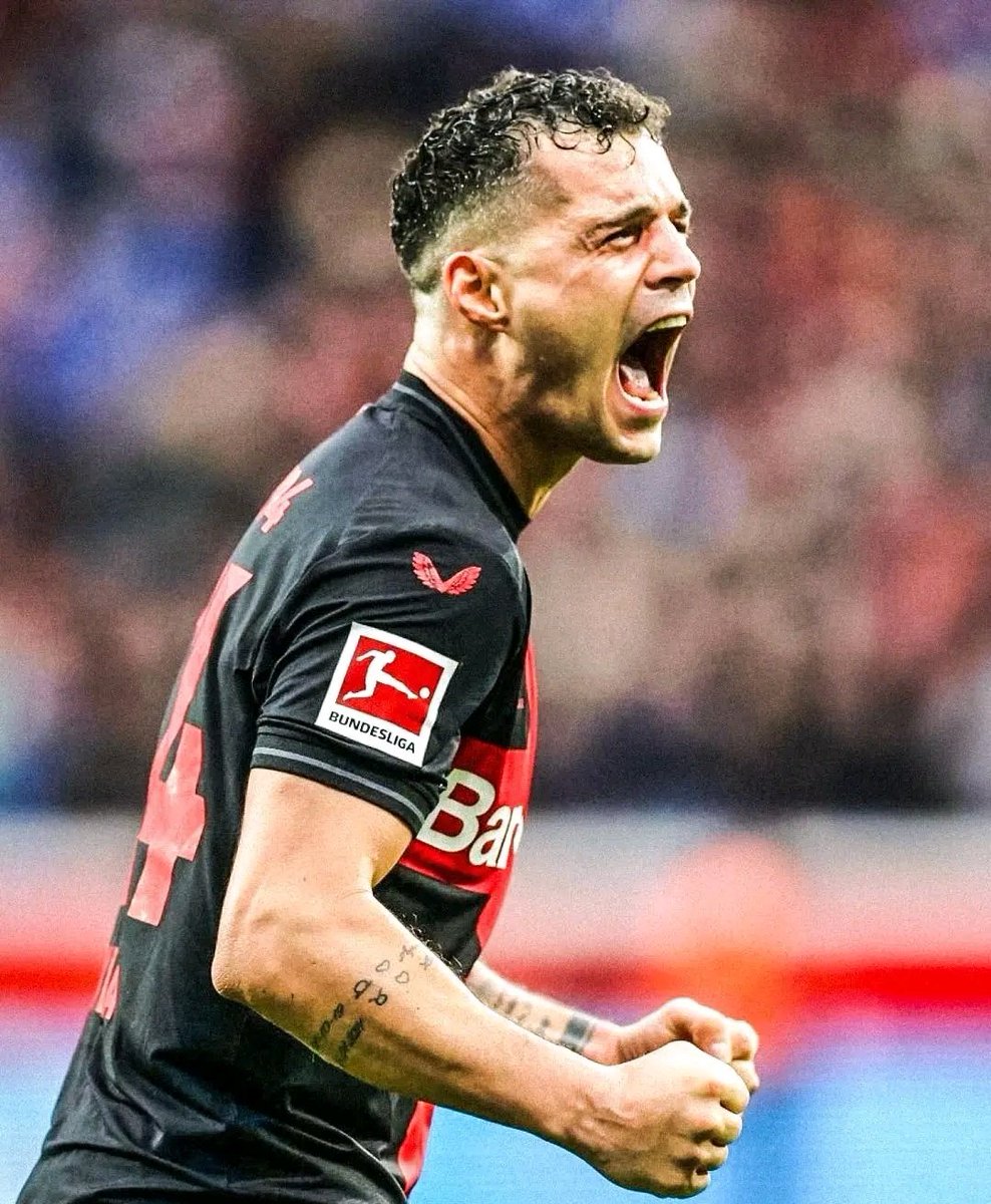🚨 Granit Xhaka is very close to a treble in his first year with Bayer 04 Leverkusen... 🔸️🏆 Only need 1 more win to win the Bundesliga 🔸️🏆 Only need 1 more win to win the DFB-Pokal 🔸️🏆 Just need to pass 4 more matches to win the Europa League 🔸️The former Arsenal…