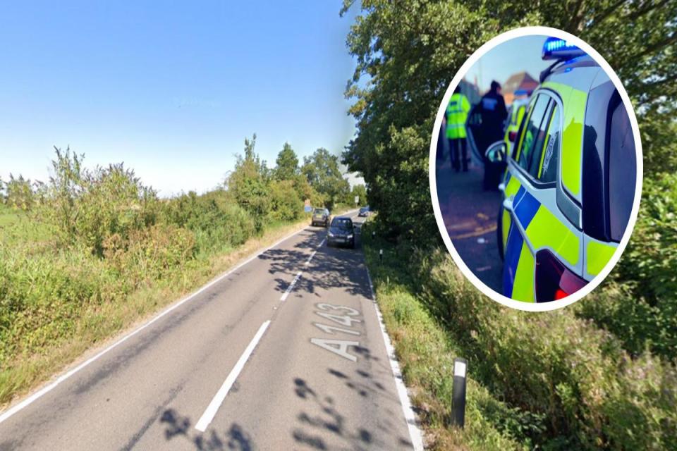 Driver flees scene after lorry #Crash 🔗 uk.news.yahoo.com/driver-flees-s… #A143 #Collision #truckingNews