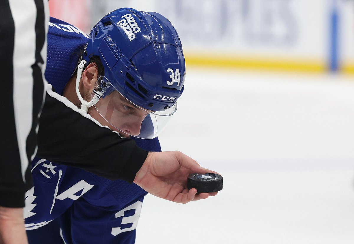 Dang it! Auston Matthews tallies his 67th & 68th goals of the season, but the Leafs still fall to the New Jersey Devils 6-5. Three games left, will Matthews get to 70? #AM34 #LeafsForever #70goals