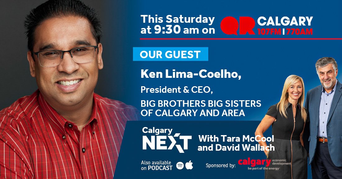 Thanks to @dwallach1, @Tara_McCool and the @calgaryeconomic team for this opportunity to talk about our work at @BBBSCalgary!
Please given it a listen…
#community
#volunteering
#MentoringMatters
#BiggerTogether 
#weneedmoreMALEvolunteers