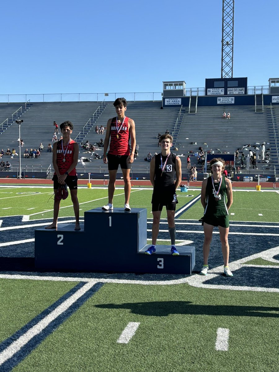Congratulations to these young men for placing in the Area Meet and qualifying for Regionals!  Very proud of them!

Carson Phelps - 4th Place Shot Put
<a href="/alantheon/">Alantheon Winn</a> - 2nd Place High Jump
Jackson Smith - 4th Place 400m (PR)
Chase Peacock - 4th Place 1600m

#BearDown @LCMTrack
