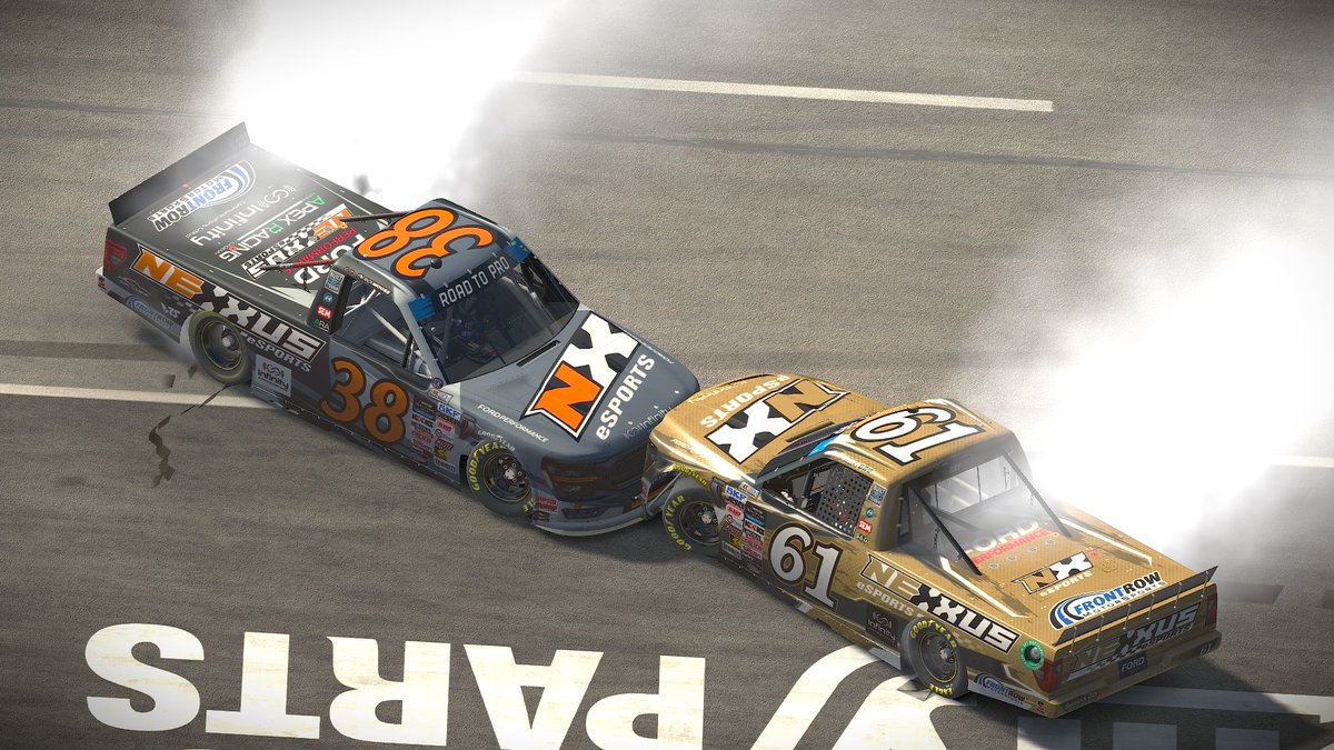 Nexxus_eSports's tweet photo. “I’m winning that mf”

@pmoose8824 calls his shot and earns a much needed win!

Top Performers:
#12 @ConnorYeroschak 🥈 (Split 2)
#99 @HawkinRacing P4 (Split 2)
#38 @pmoose8824 🥇 (Split 4)
#03 @johnhall03 🥉(Split 3)
#22 Jack Coyne 🥉 (Split 4)
#6 @caydenrush1 P4 (Split 3) https://t.co/GMeLzqSneX