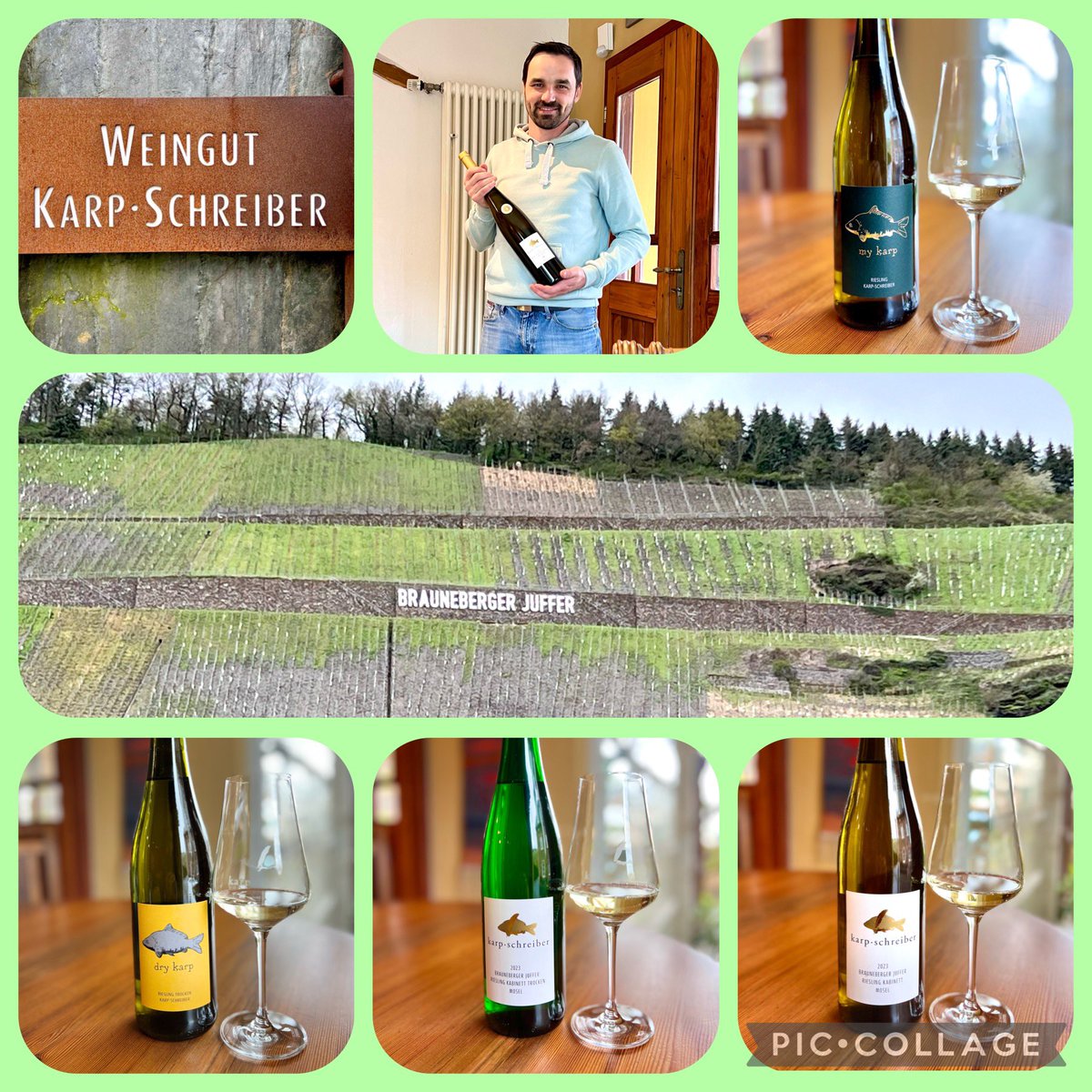 Visited Weingut Karp-Schreiber in Braunberger Juffer, Mosel while judging for Frankfurt International Trophy - International Tasting Competition.

#frankfurtinternationaltrophy #frankfurt_trophy #karpschreiber #moselwine #moselwines #riesling #braunbergerjuffer #braunberger…