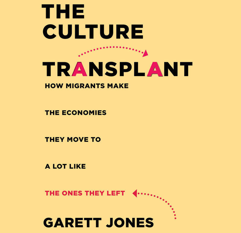Join me and @PhilippusArabus in a few weeks for a Twitter Space on 'The Culture Transplant: How Migrants Make the Economies They Move To a Lot Like the Ones They Left' by Garett Jones. You can find it at your local bookstore or on Library Genesis in PDF and EPUB (Kindle).