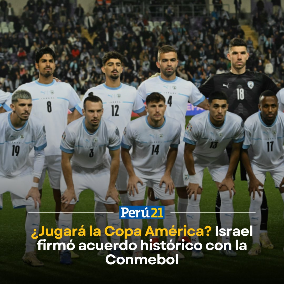 😮¿Qué te parece? ➡La Asociación de Fútbol de Israel (IFA) sorprendió a todos al anunciar que firmó una alianza con la Confederación Sudamericana de Fútbol (Conmebol), avivando la posibilidad de competir en el torneo americano. 📌Más información en tinyurl.com/y99zn8ha