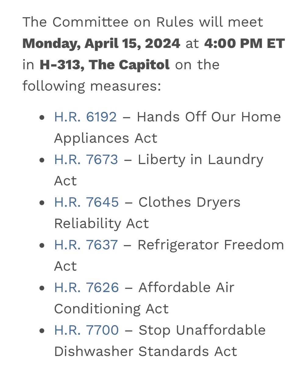 The House can’t manage to extend FISA or even send the Mayorkas impeachment to the Senate, but the Liberty in Laundry Act is heading to the floor!