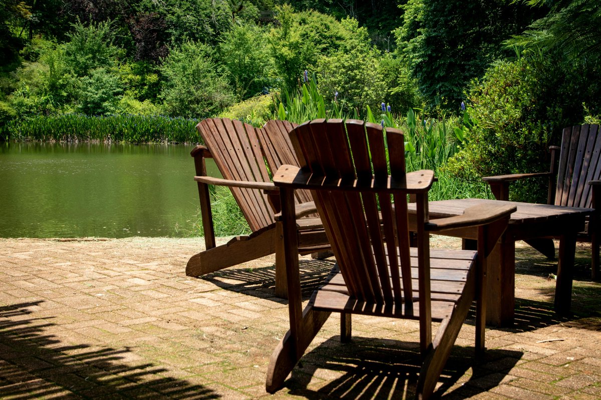 Kick back & relax in ultimate comfort!  Our outdoor chairs are designed for lounging in style.  Durable materials & weather-resistant cushions mean you can enjoy the fresh air all season long. Come and check out all out outdoor furniture and chairs!
#PatioParadise #Patiochairs