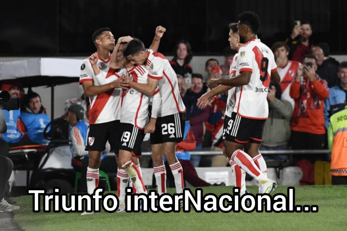 Sin brillar, el Millo logró 3 puntos claves para afianzarse en la cima del Grupo H y se clasificó para el Mundial de Clubes 2025...#Echeverri y #Colidio los goles para el 2-0...#VamosRiver #MundialDeClubes2025
