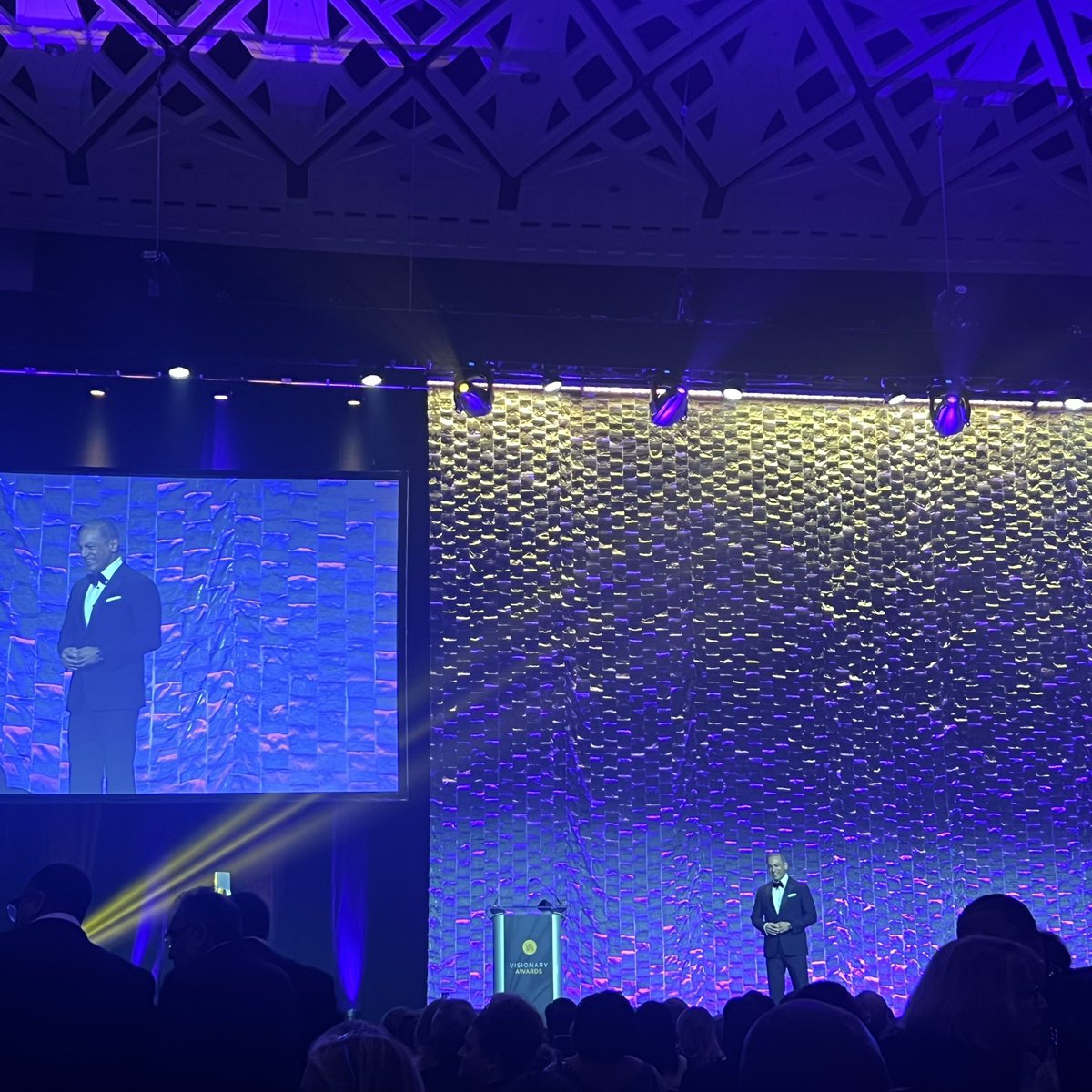 Great way to finish our celebrations for #GMID2024 with the wonderful @pcmahq’s #VisionaryAwards ceremony . Congratulations @oakviewgroup ‘s @EventsDCPrez @opctovar @visitmusiccity ‘s Butch Spyridon @ProfStuartLevy @RuffLyon & of course @SherrifK (&team) for a fantastic night