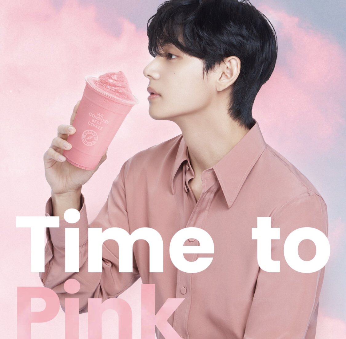 Time to pink 🩷

COMPOSE COFFEE MODEL V
#TaehyungxComposeCoffee