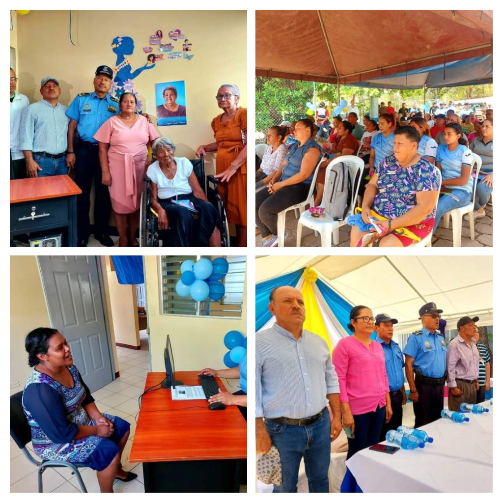 Con mucha alegría se dio por inaugurada la primera comisaria de la mujer y la niñez en Mina El Limón, Municipio Larreynaga Malpaisillo en León. Con el nombre de la Cra. Rosa Hayde Useda Olivares luchadora social del lugar. 🇳🇮👩‍👦👮‍♀️ @vppolicial #Plomo19 #RebeldiaAntiImperialista