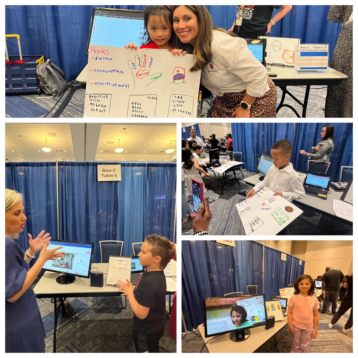 The EdTech Expo at the Berry Center was such fun! Our Bearkat firsties did an amazing job! We are so unbelievably proud of them. @BlackBearkats @FabGarcia24 @CyFairEdTech