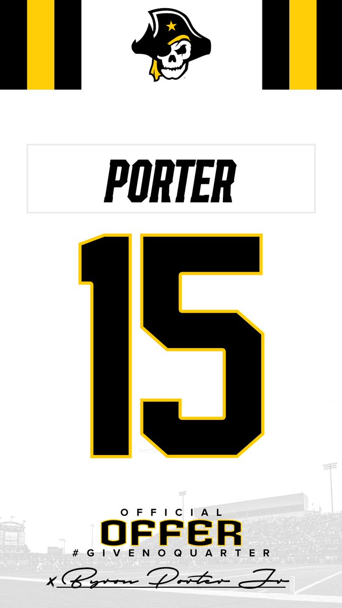 Byronporterjr (@byronporterjr15) on Twitter photo After a great conversation with <a href="/CoachBishopSU2/">Coach John Bishop</a>,<a href="/CoachJoeAustin/">Coach Joe Austin</a> I’m glad and excited to announce that I have received my 3rd Football offer from <a href="/SUPiratesFB/">Southwestern FB</a>!!! <a href="/CoogsFB/">Cougar Football</a> <a href="/Coach_Norton1/">Darrick Norton</a> <a href="/DebraMeshell4/">Debra Meshell</a> After a great conversation with <a href="/CoachBishopSU2/">Coach John Bishop</a>,<a href="/CoachJoeAustin/">Coach Joe Austin</a> I’m glad and excited to announce that I have received my 3rd Football offer from <a href="/SUPiratesFB/">Southwestern FB</a>!!! <a href="/CoogsFB/">Cougar Football</a> <a href="/Coach_Norton1/">Darrick Norton</a> <a href="/DebraMeshell4/">Debra Meshell</a>