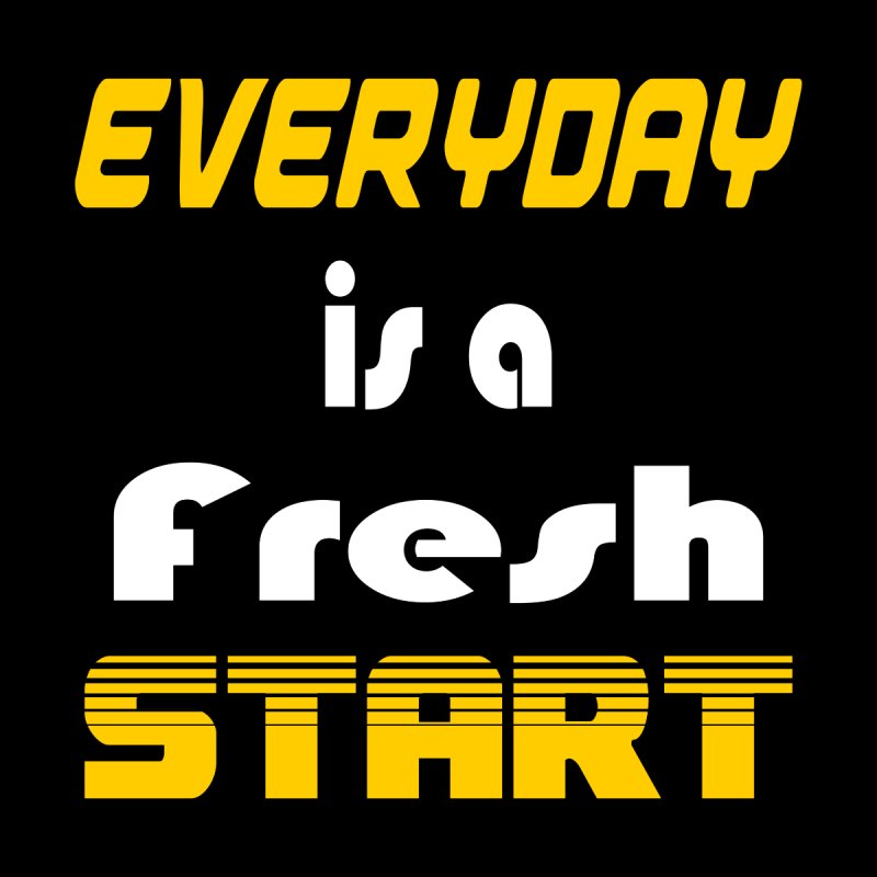 Everyday is a Fresh Start
New day, new possibilities. Release the baggage of yesterday. Embrace the chance to learn, grow, and become your best self. Every day is a chance to start fresh.
#positiveenergy