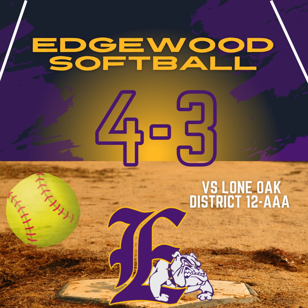 Edgewood_Ath's tweet photo. Softball gets a huge win on a walk off 2 run HR by G.Cates @TXPrepSoftball https://t.co/4CtSfcDhjL
