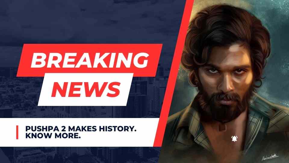 🌟🎬 Big News for Pushpa Fans! 🎬🌟
'Pushpa: The Rule' breaks records with a Rs 300 Crore deal for Hindi dubbing rights! 🚀💰 Are you ready for another blockbuster performance by #AlluArjun? 🌟 

#Pushpa2 #CinemaNews #BollywoodBuzz #teekhasamachar