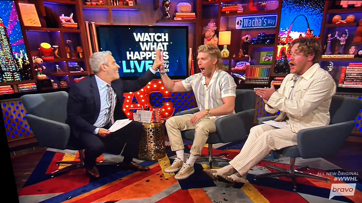 Will Kyle really cut his mullet at the reunion?!! #WWHL #summerhouse