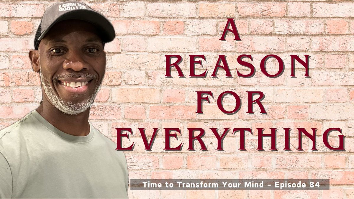 Pierre_Laguerre's tweet image. In today’s episode #84 of our 100-Day Challenge, the topic is “Everything Happens For A Reason.”

Watch Now at timetotransformyourmind.com/ep84
#DailyMotivator #Transformation #SpiritualMentor #100DayChallenge #Episode84 #Reason #SacredCows #Faith #Discipleship #Kingdom #KingdomLaws