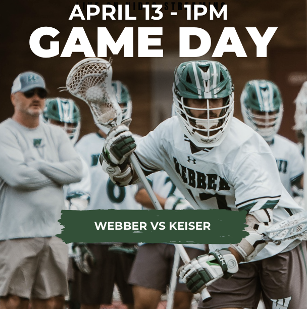 Top 5 showdown in Florida as #2 Keiser visits #3 Webber this weekend Date: Saturday April 13 Time: 1pm Location: Babson Park, FL webberathletics.com