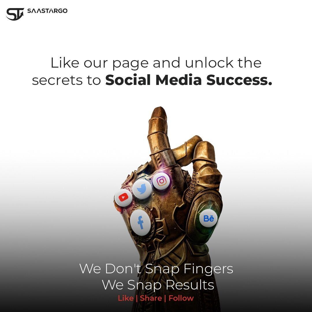 Forget magic tricks and guess works, we deliver real results! Like our page for Social Media Success. #saastargo #marketing #digitalmarketing #socialmedia #business #entrepreneur #contentmarketing #contentstrategy #contentcreation #copywriting #SMM #socialmediamanager #socia