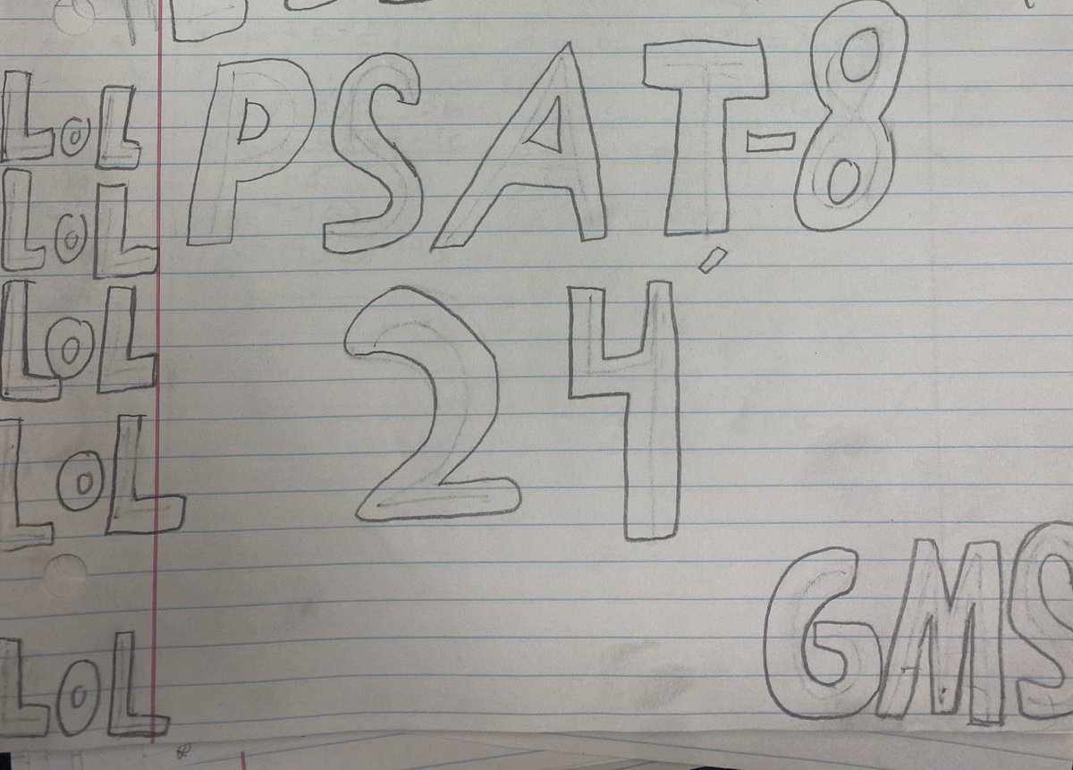MsEIljo's tweet image. Marathon day but a great day! 8th graders rocked the PSAT, celebrated our WCS Teachers of the Year and ran into a former student who is now officially taller then me! 🏃🏻‍♀️‍➡️🙇🏻‍♀️✍🏼👊🏻99%👏🏻👩🏻‍💻🍎🥇🎉
#DoodleSheetCracksMeUp #SoManyGreatTeachers #KeepGrowingAndLearning