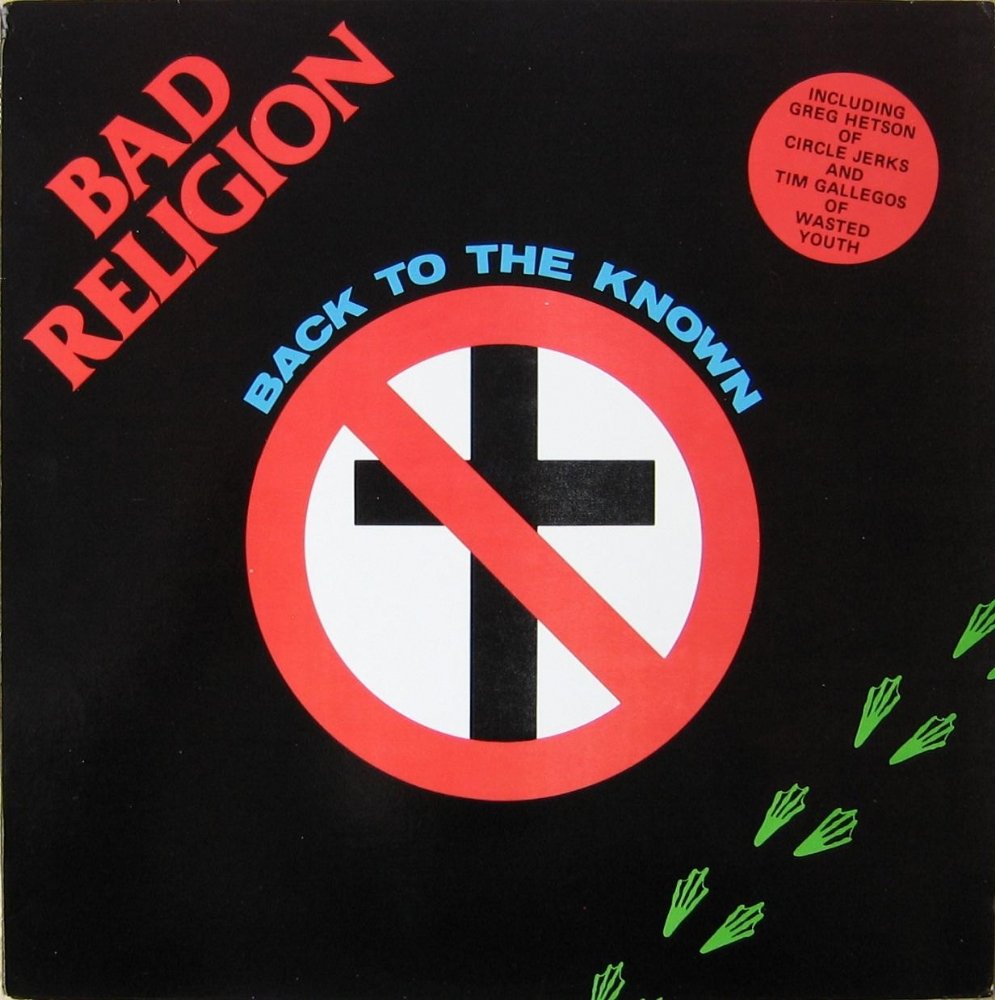 39 years ago today
Back to the Known is the second EP by American punk rock band Bad Religion, released  on this day in 1985, and it's a return to their punk roots.

#punk #punks #punkrock #badrelegion #backtotheknown #history #punkrockhistory #otd