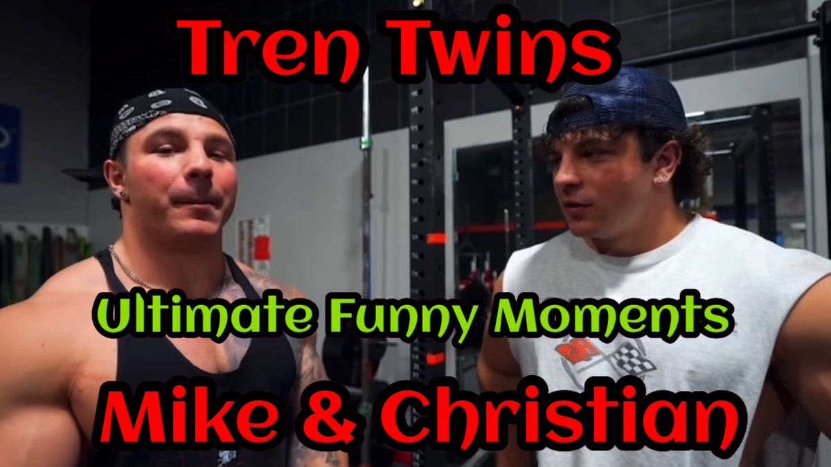 Tren Twins Ultimate Funny Moments #trentwins #funny #weightlifting #gym #funnyvideo youtu.be/DWjjB1ejZWA?si… via @YouTube