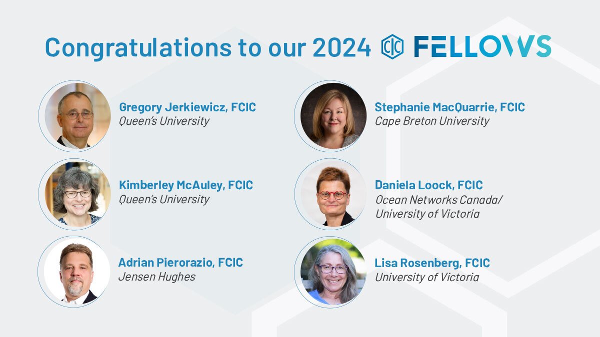 The @CIC_ChemInst has announced its 2024 Fellows, and @chemistryatuvic's Lisa Rosenberg is on the list!