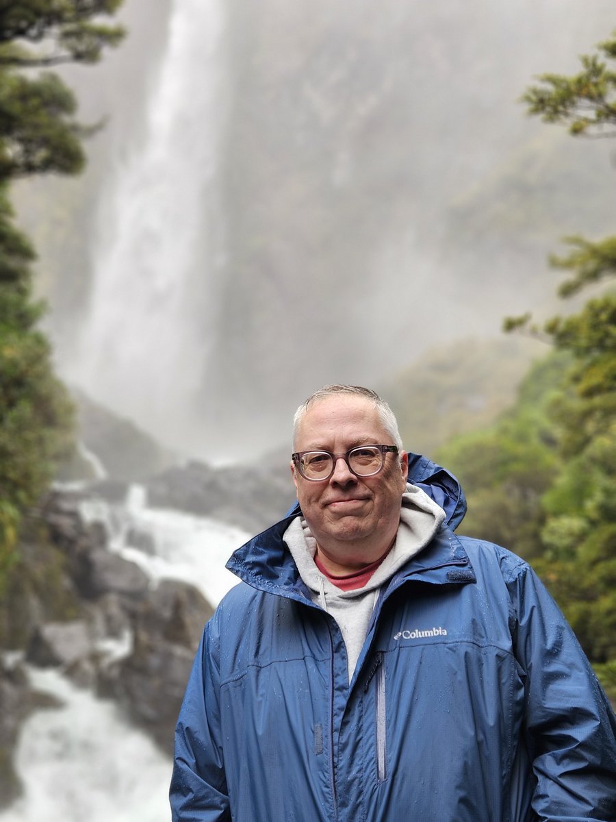 Got a li'l wet in Arthur's Pass.