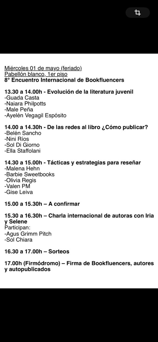 CrisAlemany1's tweet photo. Ahora sí, el line up del Encuentro Internacional. 10 años de Movida Juvenil. Ellas salen a aguantar los trapos ❤️👏👏👏💪🏼🎂 https://t.co/0cZt8JlQT4