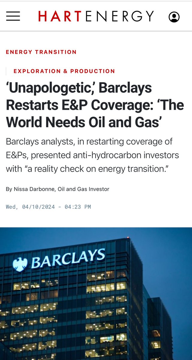 Good that everyone is coming back to their senses. JP Morgan was among the first to throw that ESG nonsense out the window.