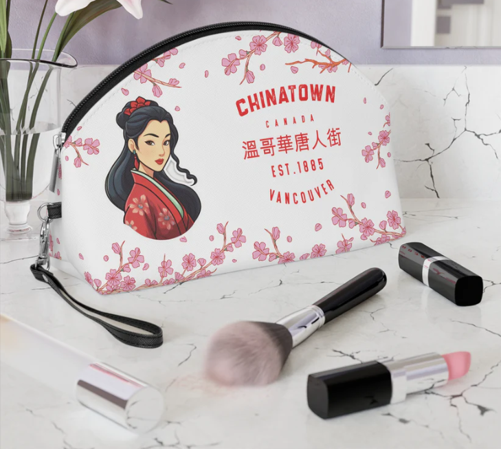 Introducing our Vancouver Chinatown makeup bag, a celebration of identity, diversity, and culture. Inspired for those who love the rich cultural history of Vancouver's Chinatown.
@SaiBao888 
@YVR_Chinatown 
@chinatown_judy 
@Chinatown_SC 
@ycc_yvr 
#makeupbag