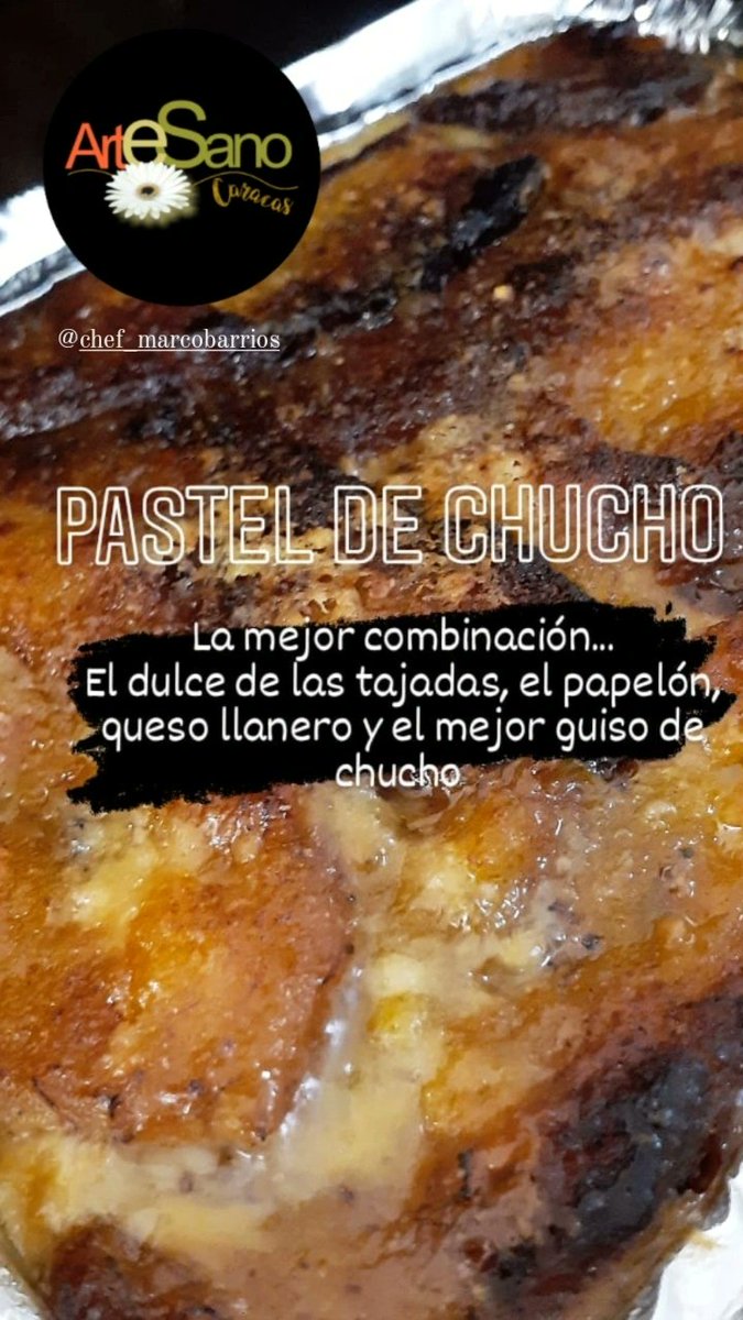 Menú para toda la semana. Creamos Experiencias Multisensoriales Servicio Exclusivo de Chef
CHEF CEO @chef_marcobarrios
Todos los días 👇🏽DELIVERY FOOD 📲 +584143249312. (Pedidos 24h de antelación). PASTEL DE CHUCHO 👇🏼