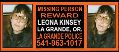 The billboard campaign for Leona has been approved and will begin Monday 4/15 for #MissingPosterMonday
#LeonaKinsey Missing from La Grande, OR.
I will put a link to Leona's story in comments.
Also, big shout out to @NewsNation for covering Leona's story this week.