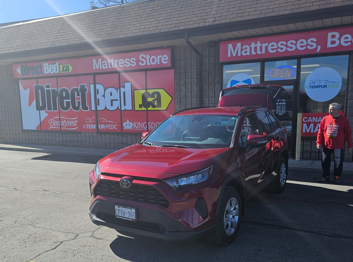 At Directbed.ca you can bring home most mattresses in almost any vehicle. Great quality Mattresses, rolled for your convenience! #hamiltonbusiness #stcatharinesbusiness #hamilton #stoneycreek #mattressstore #shoplocalbusinesses