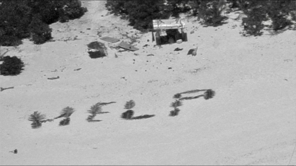 Pacific castaways' 'HELP' sign sparks US rescue mission abc7ne.ws/4cQ4JxP