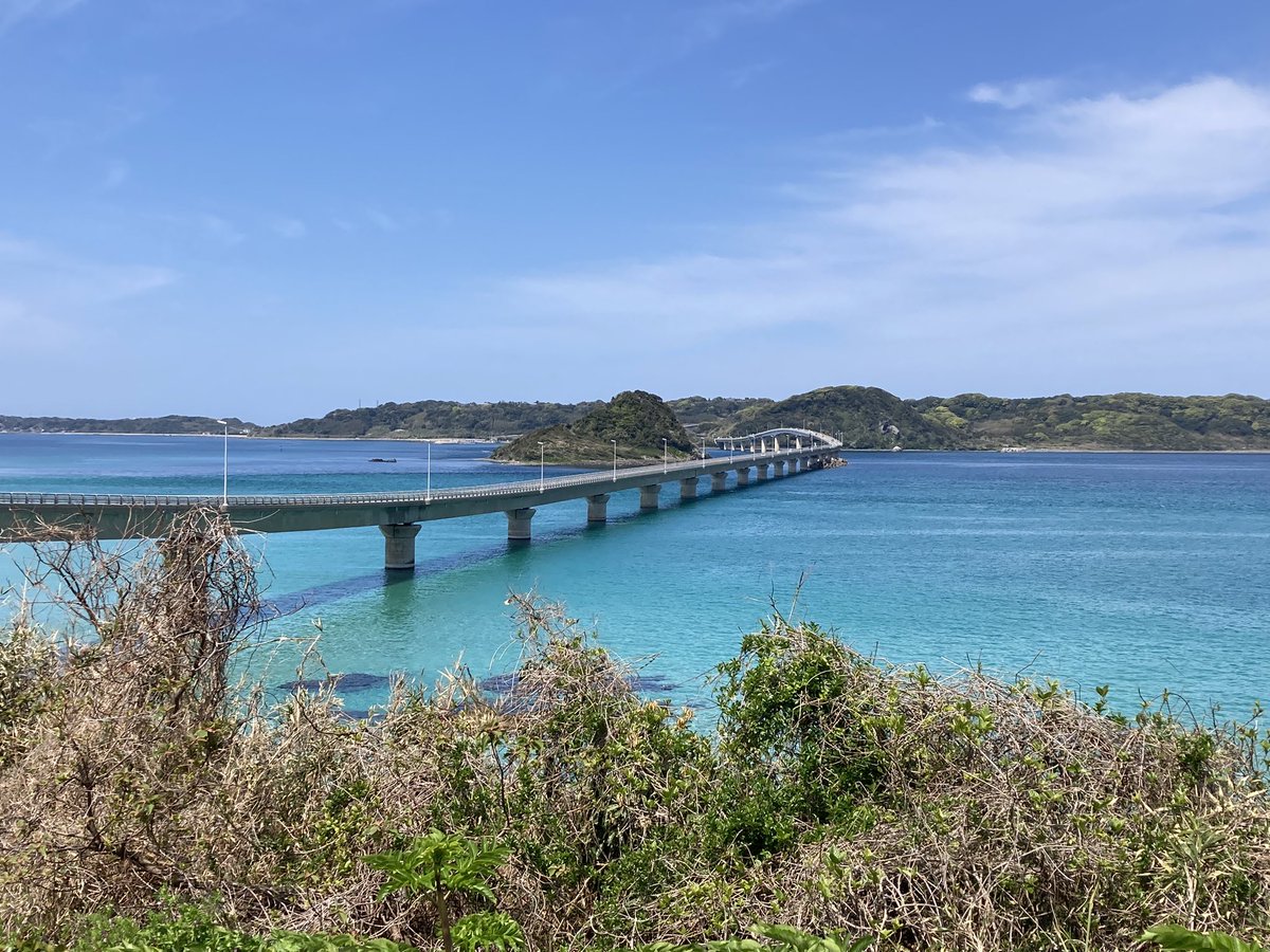 関門海峡もテンションあがるけど
角島大橋…最高😆