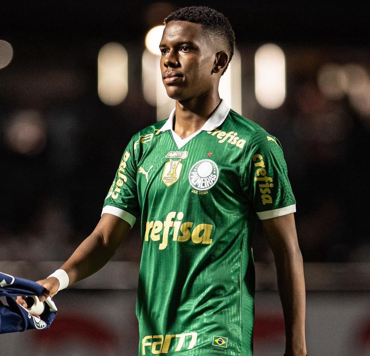 🇧🇷 Willian Estevão (16) with his first ever @Palmeiras goal! 🎯 In his first start too, a Libertadores showdown vs. Liverpool. Think he’s gonna bag quite a few in his career. 💎 The Palmeiras pipeline. 🥵