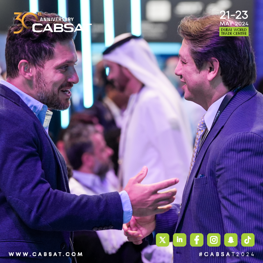 Connect with industry trailblazers at #CABSAT's Conferences— Content Congress and SATExpo Summit! Immerse yourself in insightful learning, engaging discussions, and meaningful exchanges with fellow leaders and peers. Register your interest to visit bit.ly/3VqMgl9!🎟️