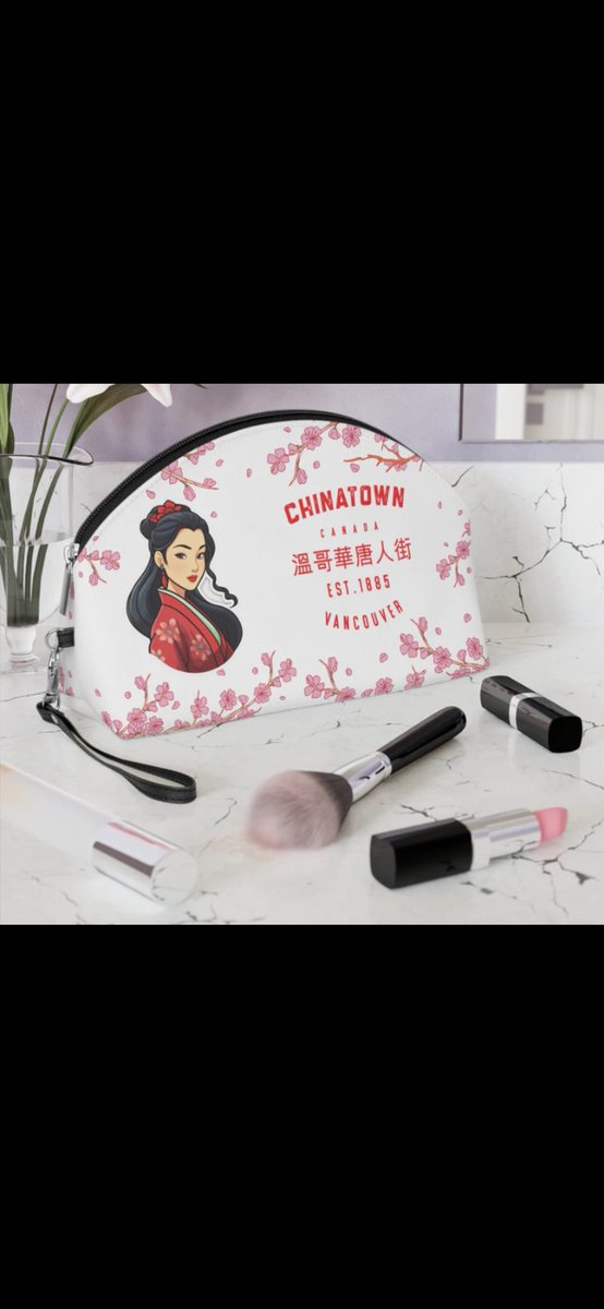 Introducing our Vancouver Chinatown makeup bag, a celebration of identity, diversity, and culture. Inspired for those who love the rich cultural history of Vancouver's Chinatown.

@SaiBao888 
@YVR_Chinatown 
@chinatown_judy 
@Chinatown_SC 
@ycc_yvr 
#makeupbag