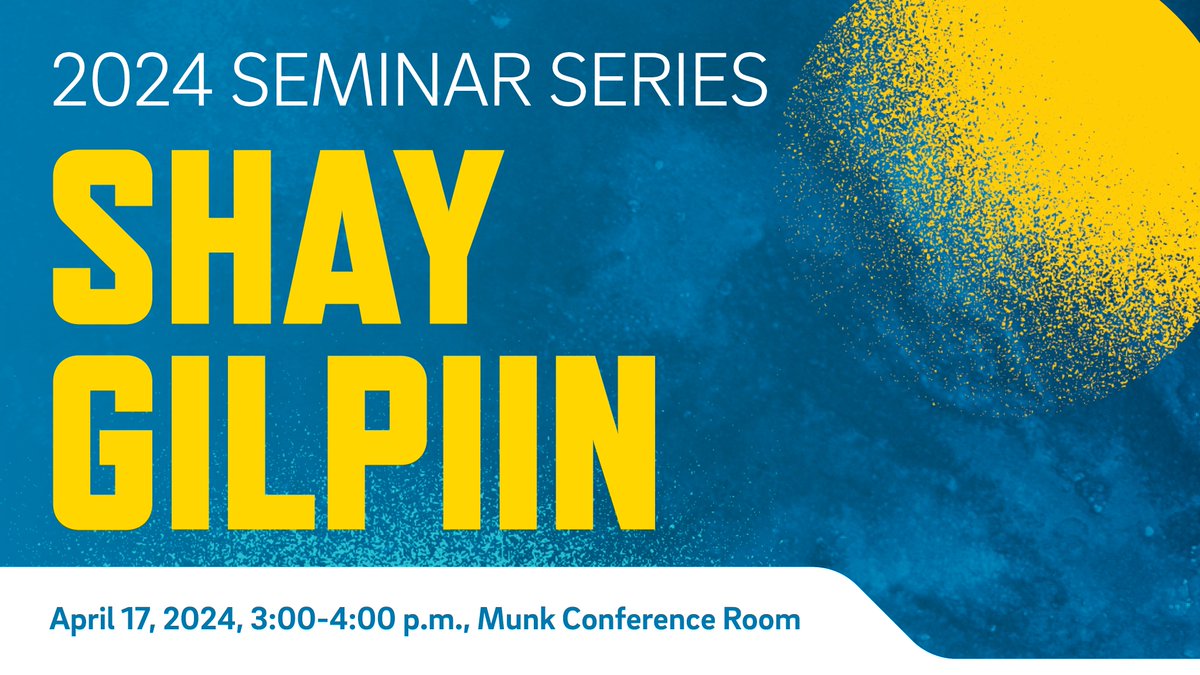 IGPP invites you to its seminar featuring University of Arizona's Shay Gilpin who will share "A New Parametric Correlation Function for Geophysical Data Assimilation Applications" WED April 17, 3pm. More info: igpp.ucsd.edu/seminar-series…