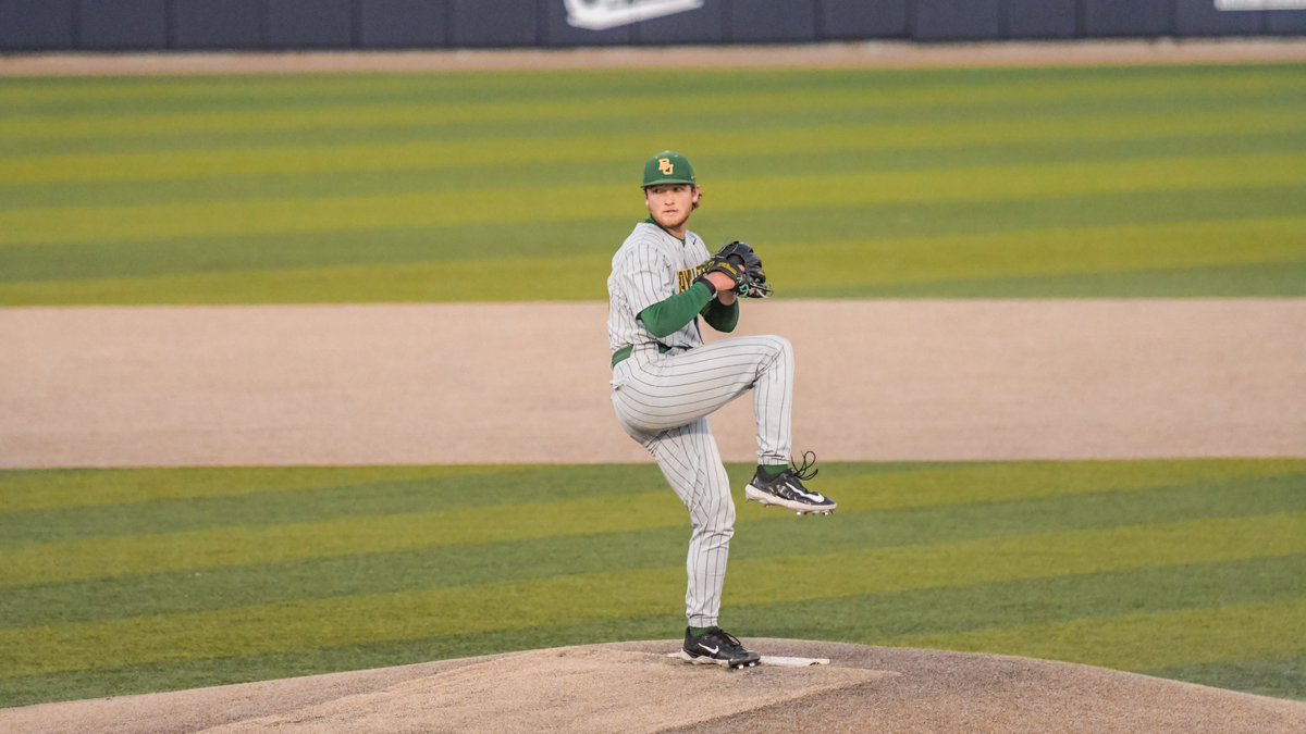 Baylor Baseball (@baylorbaseball) on Twitter photo Three scoreless out of the 'pen for E. 
Season ERA: 1.88
#SicEm ๐ปโพ๏ธ | #Together Three scoreless out of the 'pen for E. 
Season ERA: 1.88
#SicEm ๐ปโพ๏ธ | #Together
